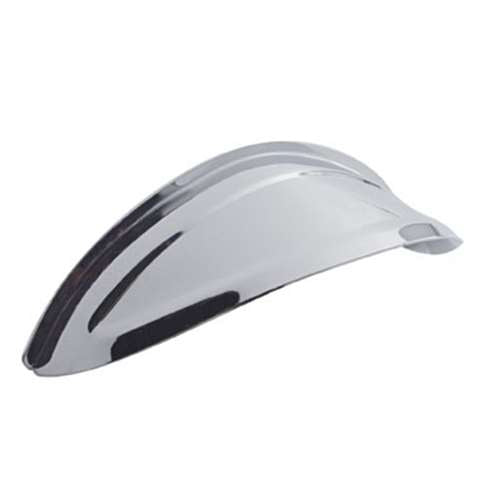 Chrome Visor With Rise Lip For 7" Headlight