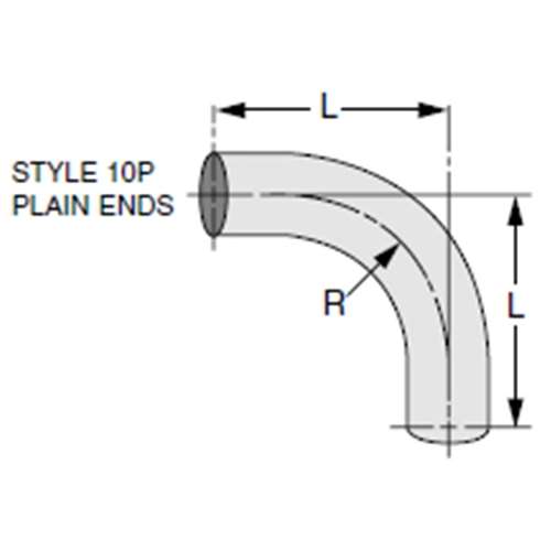 90 DEGREE; 2D - CARBON STEEL