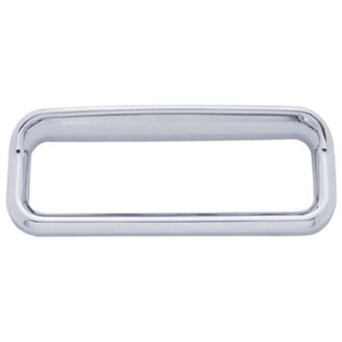 Chrome Bezel For 3" X 13/16" Freightliner Glove Box Emblem