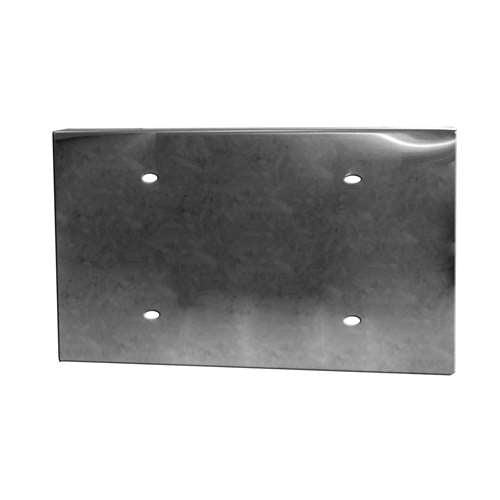 Stainless 1 License Plate Holder