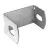 S.S. U SHAPE MIRROR/LIGHT BRACKET, 1-5/8"X2-3/8"X1-1/4"