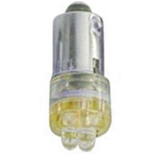 4 Micro LED 1893 Type Bulb - Amber (2-Pack)