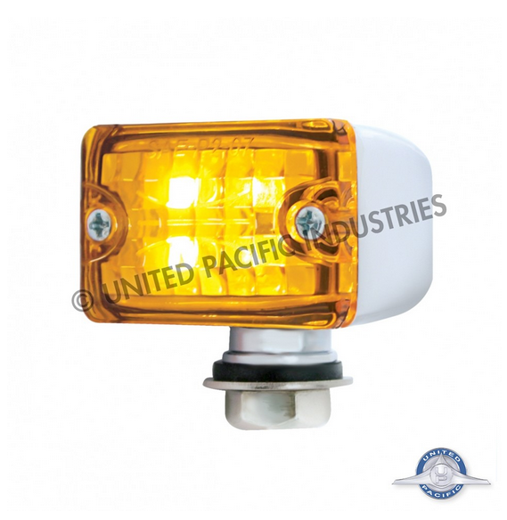 4 LED Small Rod Light -Amber LED/Amber Lens