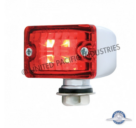 4 LED Small Rod Light - Red LED/Red Lens