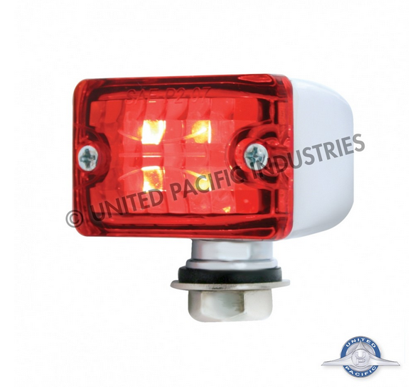 4 LED Small Rod Light - Red LED/Red Lens