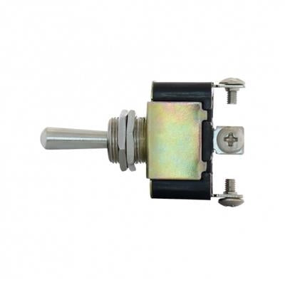 3 Pin, 10 Amp - 12V DC On-Off-On Metal Toggle Switch With 3 Screw Terminals