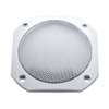 Chrome 4-1/2" Square Speaker Cover For Various International Models