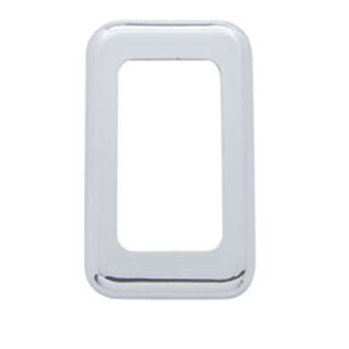 Chrome Plastic Window Switch Bezel For 2000-2010 International 9900i/9400i/9200i (Card of 3)