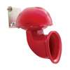 Electric Bull Horn With Control Lever - Red