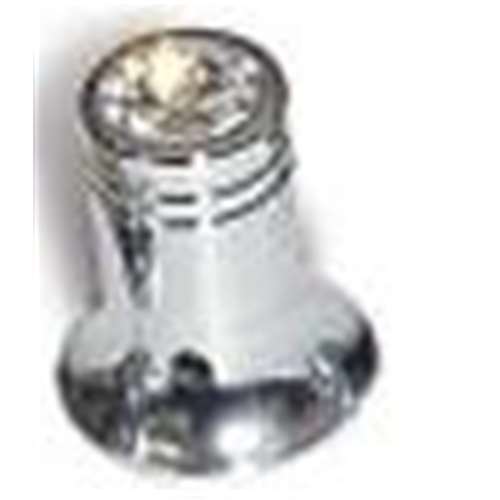 CR. ALUM. C.B. CHANNEL KNOB W/ CLEAR CRYSTAL