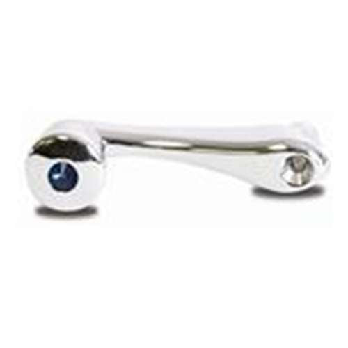 CR WINDOW CRANK W/BLUE CRYSTAL SLOT ADAPTER- PETE, KW, INT'L