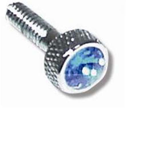 CR. DASH SCREW W/BLUE CRYSTAL FOR KENWORTH 2001 UP