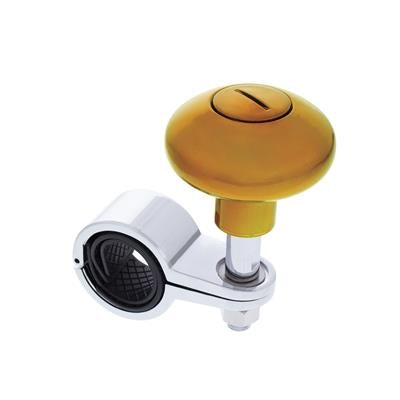 Heavy Duty Steering Wheel Spinner - Electric Yellow