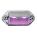 LICENSE/INTERIOR PURPLE 2-LED LIGHT, CHROME HOUSING