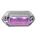 LICENSE/INTERIOR PURPLE 2-LED LIGHT, CHROME HOUSING