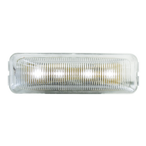 MEDIUM RECT. WHITE/CLEAR 4-LED UTILITY/INTERIOR LIGHT