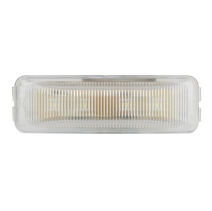 MEDIUM RECT. WHITE/CLEAR 4-LED UTILITY/INTERIOR LIGHT