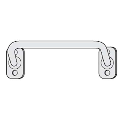CAB MOUNT GRAB HANDLE; KIT - POLISHED STAINLESS