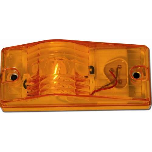 RECT. AMBER SIDE MOUNT MARKER/ TURN LIGHT