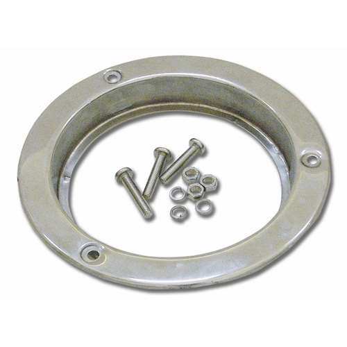 S.S. FLANGE MOUNT RIM FOR 4" PEARL,FLEET,HC,PRIME,Single,SD