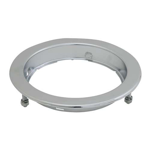 CR. STEEL FLANGE MOUNT RIM W/3 STUDS FOR GG 4" LED LIGHTS