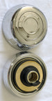 Chrome Steering Wheel Hub & Horn Button Kit For Peterbilt (2006+) & Kenworth (2003+)