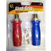 GLADHAND GRIPS W/ RED & BLUE DOUBLE LIP SEALS, 1/2" NPTF