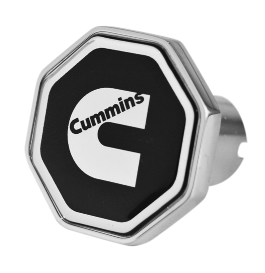 Cummins Logo Octagon Knob (190)