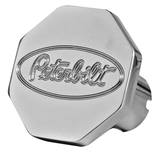 Peterbilt Logo Octagon Knob