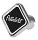 Peterbilt Logo Square Knob Black/Chrome 190