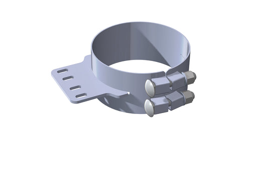 KW EXHAUST CLAMP 6" DIAMETER