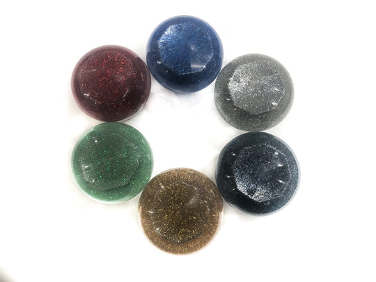 Glitter Single Color Shifter Knobs