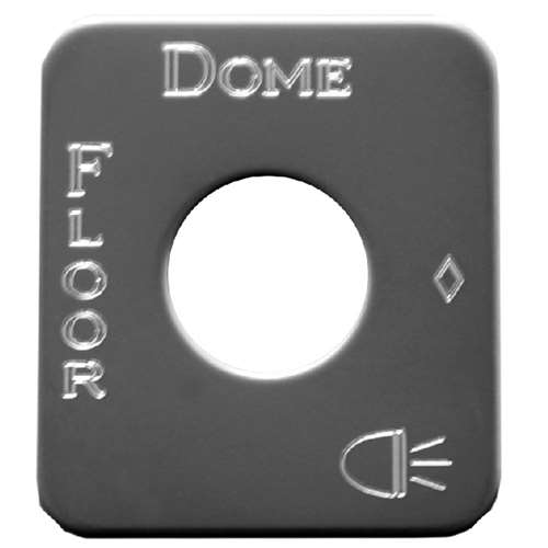 SWITCH PLATE DOME