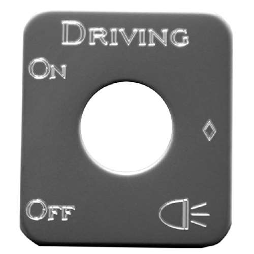 SWITCH PLATE DRIVE LIGHT