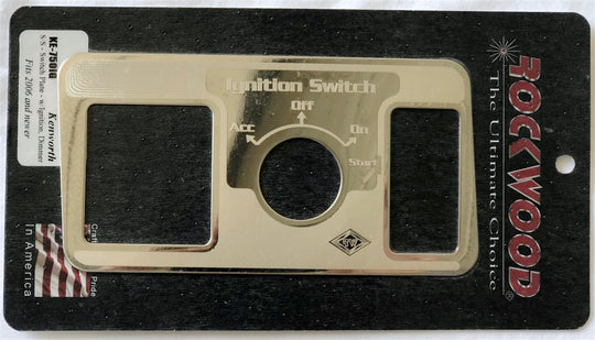 S/S - SWITCH PLATE - W/ IGNITI