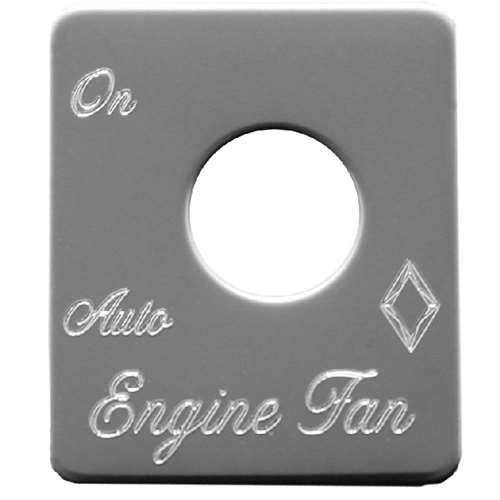 S/S SWITCH PLATE  ENGINE FAN