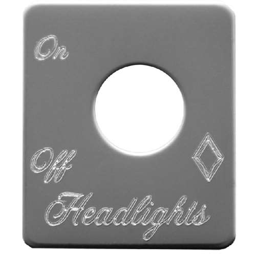 HEADLIGHT SWITCH PLATE