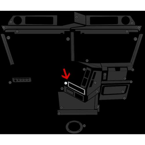 FL CLASSIC/FLD AC/HEATER CONTROL SURROUND