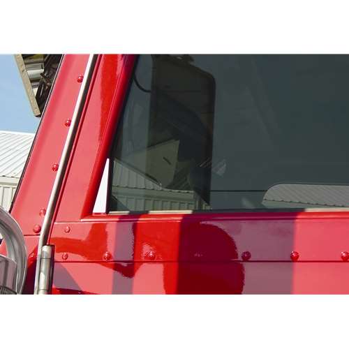 PB TRIANGULAR FRONT CORNER DOOR WINDOW TRIMS, 2005 ONLY