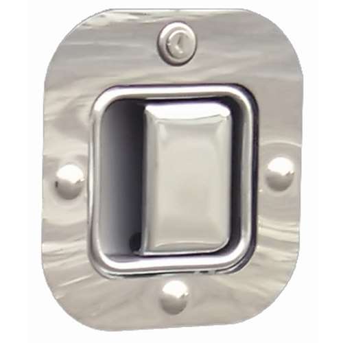 PB DOOR LATCH/KEY HOLE TRIM, RECTANGULAR, 2005 & EARLIER