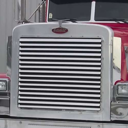 PB 379 EXT HOOD GRILL W/16 LOUVER-STYLE BARS