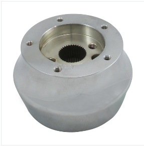 POLISH ALUMN. 5 HOLE HUB FITS KW (CONV. 70+) (COE 72 - MARCH 97) FIXED COLUMN. PB (73 - APRIL 98) COE FIXED COLUMN (75 - APRIL 98) CONV. FIXED COLUMN. WS (ALL MODELS) FIXED COLUMN.