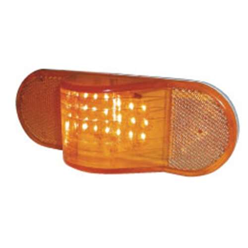 SIDE TURN SIGNAL W/HUMP  AMBER