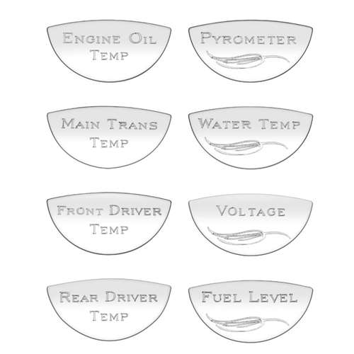 KW S/S GAUGE EMBLEMS (B)  MAST