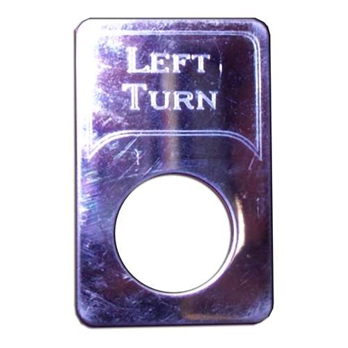 S/S INDICATOR LIGHT LEFT TURN