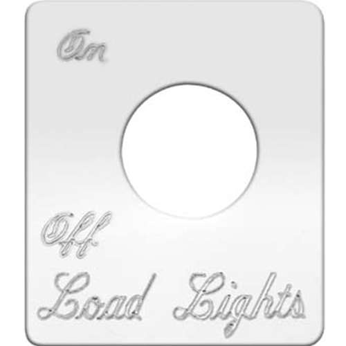 S/S SWITCH PLATE L